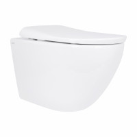 Унітаз підвісний Qtap Robin ML Ultra Quiet 520x365x365 мм, з сидінням Soft-close MagLock, White QTROBML26W49623