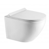 Унітаз підвісний з сидінням Soft-close Koller Pool ROUND Smart (RN-0490-RW)
