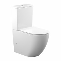Унітаз-компакт KOLLER POOL Round з сидінням Soft-close (RN-0665-RC-C + RN-0665-RC-T)