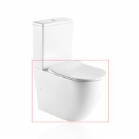 Унітаз підлоговий KOLLER POOL серії ROUND з Сидінням Soft-close без бачка RN-0665-RC-C