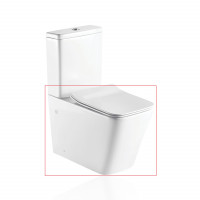 Унітаз підлоговий KOLLER POOL серії KVADRO з Сидінням Soft-close без бачка KR-0675-RC-C