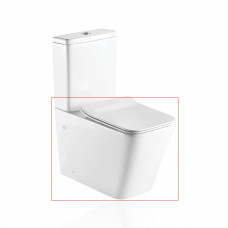 Унитаз напольный KOLLER POOL серии KVADRO с сиденьем Soft-close без бачка KR-0675-RC-C