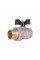 Кран кульовий "Американка" Thermo Alliance Base прямий 1" ВЗ SD221W25