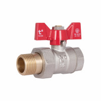 Кран шаровой "Американка" Thermo Alliance Standart прямой 1/2" ВН SD220W15