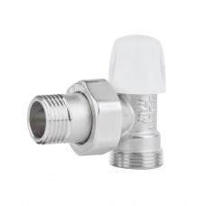 Кран радиаторный Icma 1/2" угловой под фитинг, без ручки №827
