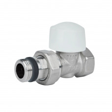 Кран радиаторный Icma 1/2" 30х1,5 прямой №779