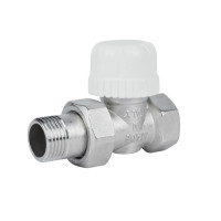 Кран радиаторный Icma 1/2" 28х1,5 прямой №775