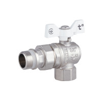 Кран шаровой "Американка" Thermo Alliance Forte 3/4" с антипротечкой угловой SF223W20