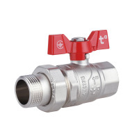 Кран шаровой "Американка" Thermo Alliance Forte 1" прямой SF220W25