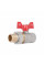 Кран шаровой "Американка" Thermo Alliance Standart 1/2" ВН прямой SD220NW15PN40