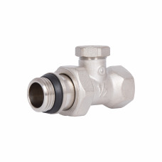 Кран радиаторный Thermo Alliance Base 1/2" ВН с антипротечкой прямой SD227W15