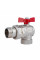 Кран шаровой Icma FAR. ROSSA 1" угловой №361