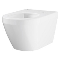 Чаша унитаза EURO 54см, безободковая, смыв Triple Vortex, покрытие HyperClean