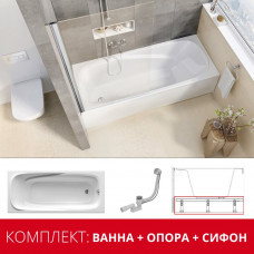 Ванна Ванна Ravak Vanda II 150x70 - комплект