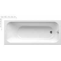 Ванна Ванна Ravak Chrome Slim 180x80