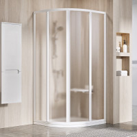 Душовий куточок Ravak Supernova 80 см SKCP4-80 195 білий+grape