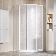 Душовий куточок Ravak Supernova 80 см SKCP4-80 195 білий+pearl