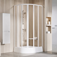 Душевой уголок Ravak Supernova 80 см SKKP6-80 195 белый+transparent