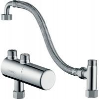 Змішувач для умивальника Hansgrohe Термостат під умивальник для відкритого монтажу Ecostat, хром (15346000)