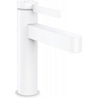 Смеситель для умывальника Hansgrohe Finoris 110 для умывальника с донным клапаном push-open, белый (76023700)