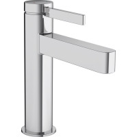 Змішувач для умивальника Hansgrohe Finoris 110 для умивальника з донним клапаном push-open, хром (76023000)