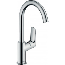 Смеситель для умывальника Hansgrohe Logis 210 для умывальника без донного клапана, хром (71131000)