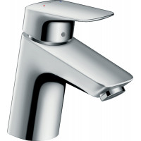 Змішувач для умивальника Hansgrohe Logis 70 для умивальника без донного клапана, хром (71071000)