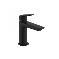 Смеситель для умывальника Hansgrohe Logis Fine 110 для умывальника с донным клапаном pop-up, черный (71251670)