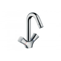 Змішувач для умивальника Hansgrohe Logis для умивальника 2-х вентильний, хром (71221000)