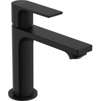 Змішувач для умивальника Hansgrohe Rebris E 110 для умивальника з донним клапаном pop-up, чорний (72557670)