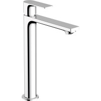 Смеситель для умывальника Hansgrohe Rebris E 240 CoolStart для умывальника с донным клапаном pop-up, хром (72581000)
