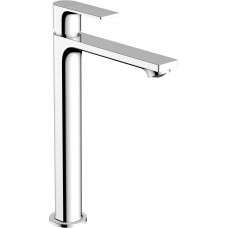 Смеситель для умывальника Hansgrohe Rebris E 240 CoolStart для умывальника с донным клапаном pop-up, хром (72581000)