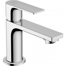 Змішувач для умивальника Hansgrohe Rebris E 80 Coolstart для умивальника з донним клапаном pop-up, хром (72553000)