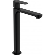 Смеситель для умывальника Hansgrohe Rebris S 240 CoolStart EcoSmart+ для умывальника с донным клапаном pop-up, черный (72590670)