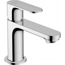 Змішувач для умивальника Hansgrohe Rebris S 80 Coolstart EcoSmart+ для умивальника з донним клапаном pop-up, хром (72586000)