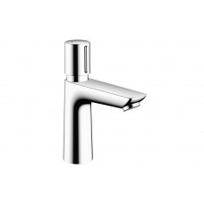 Змішувач для умивальника Hansgrohe Talis E 110 для умивальника з самостійним відключенням води без донного клапана, хром (71718000)