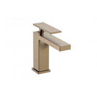 Смеситель для умывальника Hansgrohe Tecturis E 110 CoolStart, бронзовый (73018140)