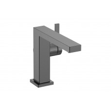 Смеситель для умывальника Hansgrohe Tecturis E 110 Fine CoolStart EcoSmart+ для умывальника с донным клапаном pop-up, черный хром (73023340)