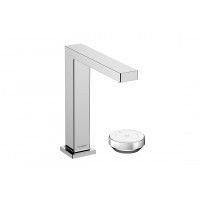 Смеситель для умывальника Hansgrohe Tecturis E 150 CoolStart EcoSmart+ на 2 отверстия, хром (73053000)