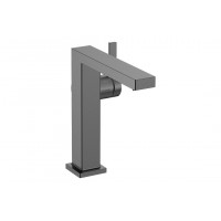 Змішувач для умивальника Hansgrohe Tecturis E 150 Fine CoolStart EcoSmart+ push-open, чорний хром (73040340)