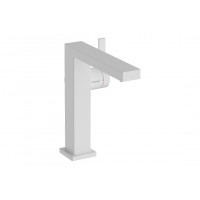 Смеситель для умывальника Hansgrohe Tecturis E 210 Fine CoolStart EcoSmart+ push-open для умывальника с поворотным изливом, белый (73060700)