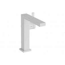Смеситель для умывальника Hansgrohe Tecturis E 210 Fine CoolStart EcoSmart+ push-open для умывальника с поворотным изливом, белый (73060700)