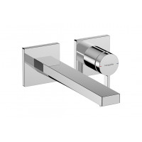 Змішувач для умивальника Hansgrohe Tecturis E 225 для умивальника зі стіни, хром (73051000)