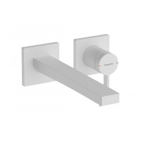 Змішувач для умивальника Hansgrohe Tecturis E 225 для умивальника зі стіни, білий (73051700)