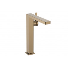 Змішувач для умивальника Hansgrohe Tecturis E 240 Fine CoolStart EcoSmart+ для умивальника без донного клапана, бронзовий (73072140)