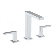 Смеситель для умывальника Hansgrohe Tecturis E EcoSmart+ push open для умывальника на 3 отверстия, хром (73030000)
