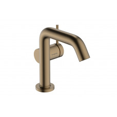 Смеситель для умывальника Hansgrohe Tecturis S 110 Fine CoolStart, бронзовый (73320140)