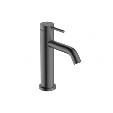 Смеситель для умывальника Hansgrohe Tecturis S 110, черный хром (73310340)