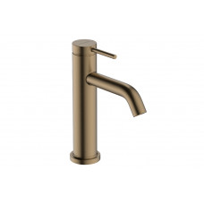 Смеситель для умывальника Hansgrohe Tecturis S 110, бронзовый (73310140)