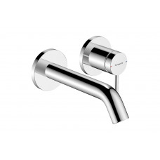 Смеситель для умывальника Hansgrohe Tecturis S 165 для умывальника со стены, хром (73350000)